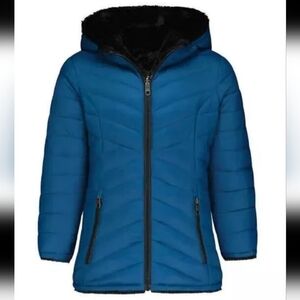 Steve Madden Youth Reversible Parka nwt